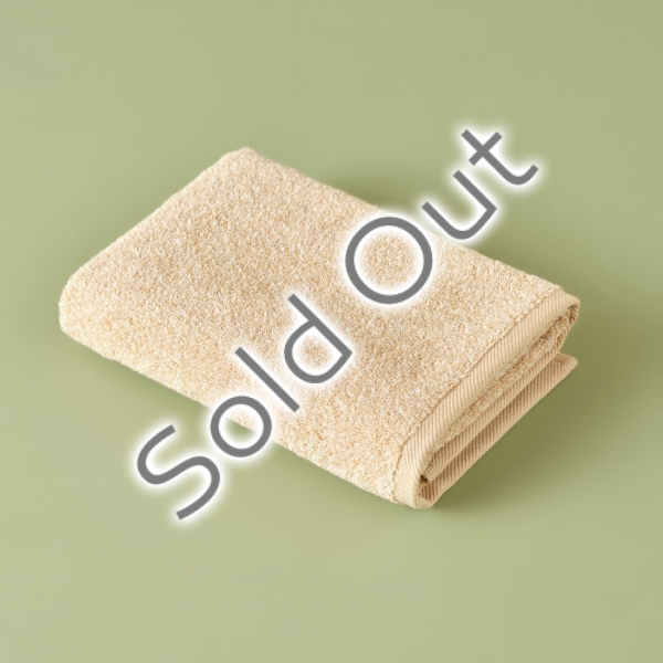 2 Pieces Lucia Cotton Hand Towel 30 x 30 cm - Beige