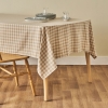 Pavia Cotton Tablecloth 150 x 250 cm - Beige / Cream