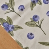 Blueberry Cotton Tablecloth 150 x 150 cm - Purple / White