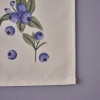 Blueberry Cotton Napkin 40 x 40 cm - Purple / White