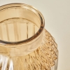 Nilda Glass Vase 12 x 23 cm - Light Brown