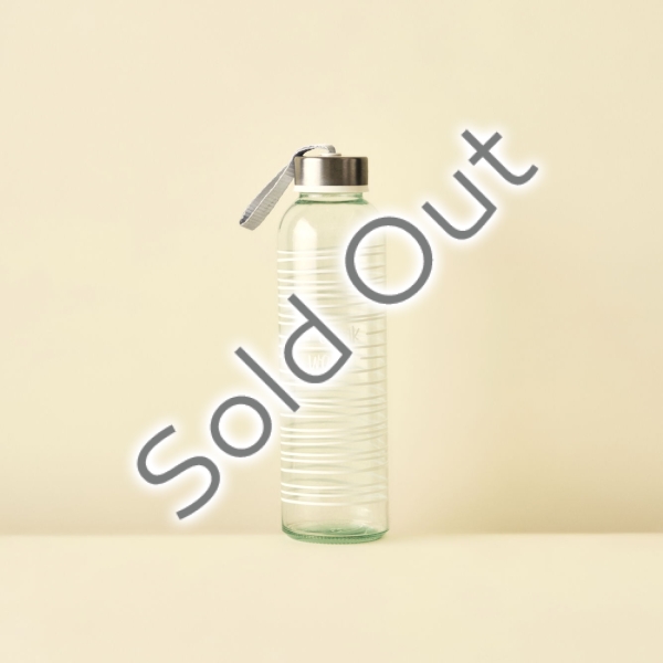 Drink Water Glass Water Bottle 500 ml - White