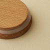 Joye Wooden Lid Jar 1400 ml - Transparent