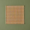Pavia Cotton Napkin 40 x 40 cm - Mustard / White