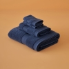 2 Pieces Juna Cotton Hand Towel 30 x 30 cm - Navy Blue