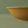 Indian Porcelain Salad Bowl 23 cm - Mustard