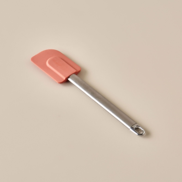 Alvis Silicon Spatula 24 cm - Pink / Silver