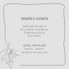 Simply Linen Soy Wax Candle 180 gr - Grey