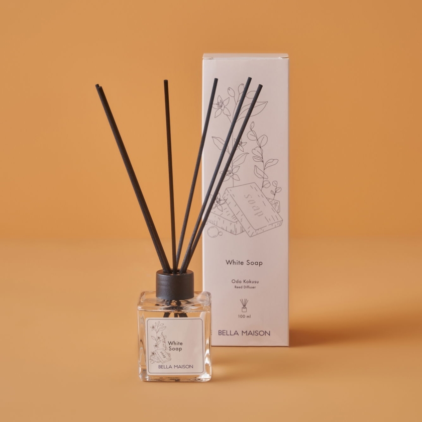 White Soap Room Fragrance With Stic..