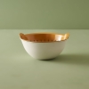 Handle Strainer with Bowl 25.5 x 25.5 x 10.8 cm - Mustard