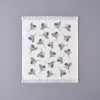 2 Pieces Blueberry Cotton Drying Cloth 40 x 50 cm - White / Purple / Green