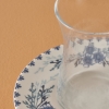 6 Pieces Bleu Blanc Tea Glass Set 132 ml - Blue / White