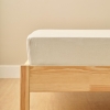 Ranforce Cotton King Size Flat Sheet 260 x 280 cm - Cream