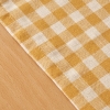 Pavia Cotton Tablecloth 150 x 250 cm - Mustard / White