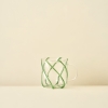 Slice Glass Cup 420 ml - Green