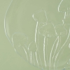 Mushroom Amorphous Glass Plate 28 cm - Natural