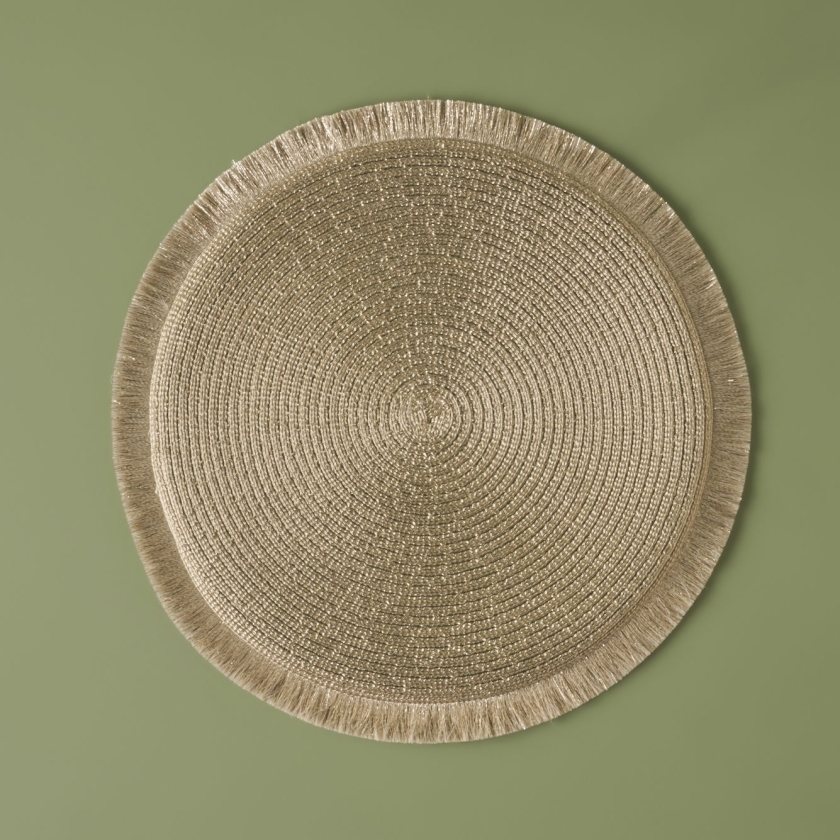 Cario Placemat 35 cm - Gold