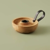 Truro Candle Holder 11 x 14.5 x 5 cm - Brown