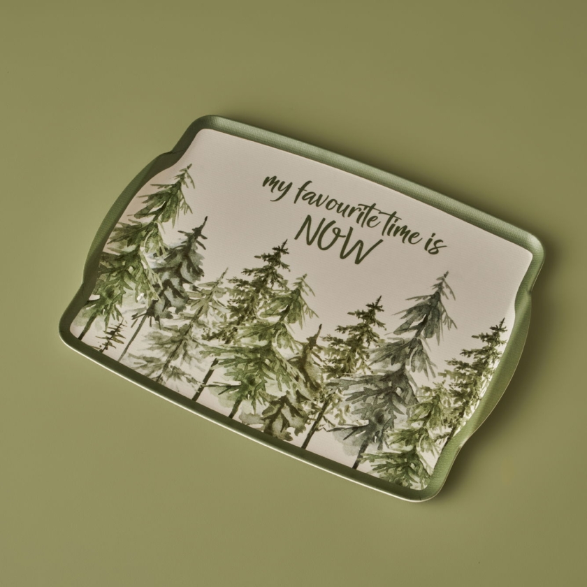 Snow Christmas Rectangular Melamine..