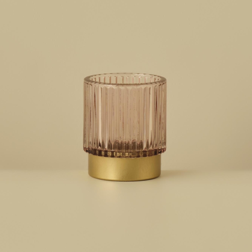 Benny Candle Holder 7 x 8 cm - Pink..