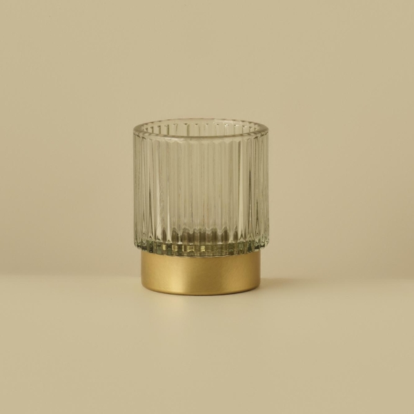 Benny Candle Holder 7 x 8 cm - Green