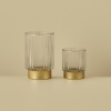Benny Candle Holder 7 x 8 cm - Anthracite
