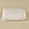  100 x 200 cm Liquid Proof Microfiber Quilted Fitted Mattress Protector - White