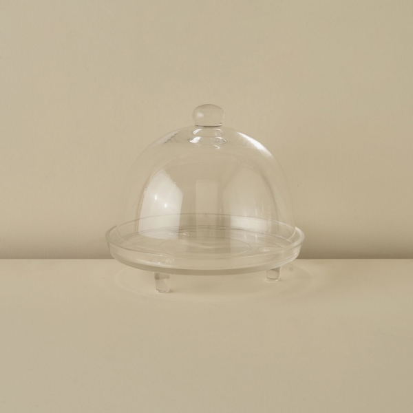 22 x 20 cm Lulu Covered Cake Stand - Natural