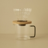 Tabarise Filter Coffee Pot 600 ml - Transparent