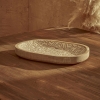 Aldo Mango Tree Decorative Plate 30 x 3.5 x 20 cm - Beige / White