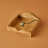 Noir Napkin Holder 19 x 18.5 x 7.5 cm - Brown / White / Green / Black