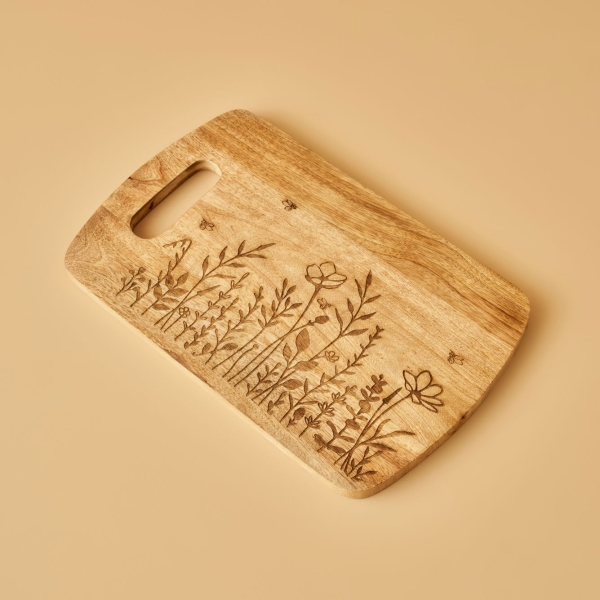 Lola Mango Presentation Board 25 x 40 x 1.6 cm - Natural
