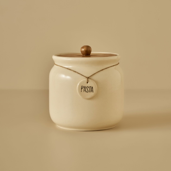 Pasta Ceramic Jar 2100 ml - Cream