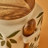 Molly Ceramic Jar 1900 ml - Cream
