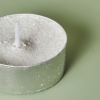 8 Pieces Flor Tealight Candle Set 12 gr - White