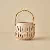 Shine Stone Lantern 14 x 12 cm - Pink