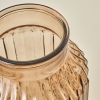 Nilda Glass Vase 12 x 23 cm - Brown