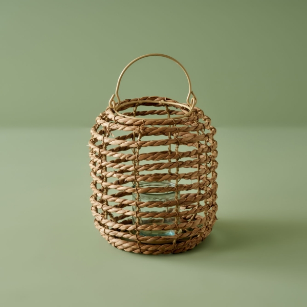 Cina Lantern 19 x 23 cm - Beige