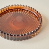 Jordi Decorative Plate 10 x 10 x 1.5 cm - Amber