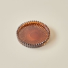 Jordi Decorative Plate 10 x 10 x 1.5 cm - Amber