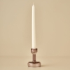 Miguel Candle Holder 7 x 7 x 10 cm - Purple