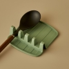 Spun Cutlery Tray 15 x 14 x 4.2 cm - Green