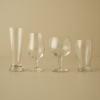 4 Pieces Stein Glass Cup Set - Transparent