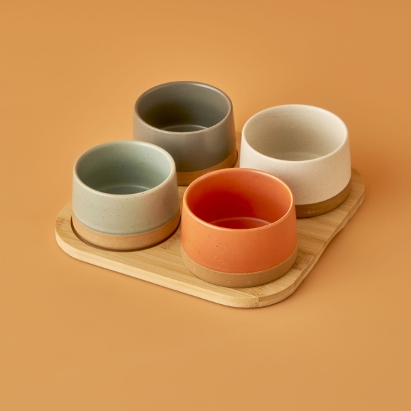 5 Pieces Novis Bowl Set - Multicolor