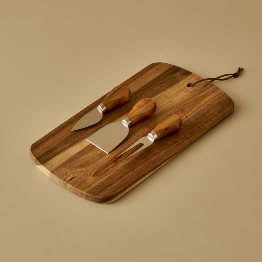 4 Pieces Parm Cheese Serving Set 32..
