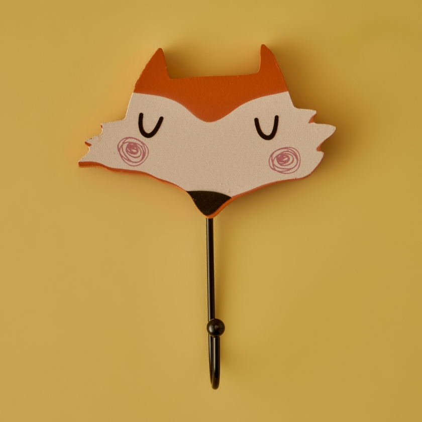 Fox Kids Hanger 11 x 11 x 3 cm - Or..