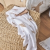 4 Pieces Alpaca Mouth Wiping Cloth Set 30 x 30 cm - Beige