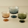 Colored Footed Presentation Stand 15 cm - Amber