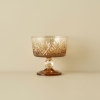 Colored Footed Presentation Stand 15 cm - Amber