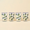 1 Piece Blueberry Soft Drink Glass Cup Set 510 ml - Green